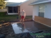 New concrete pad for Hot Tub