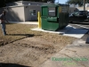 Dumpster pad before Ocala, FL