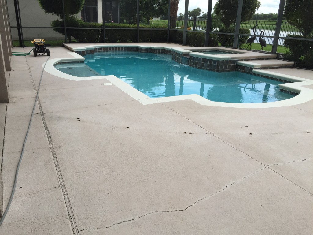 pool repainting costs