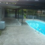 Pool deck ready for remodel!